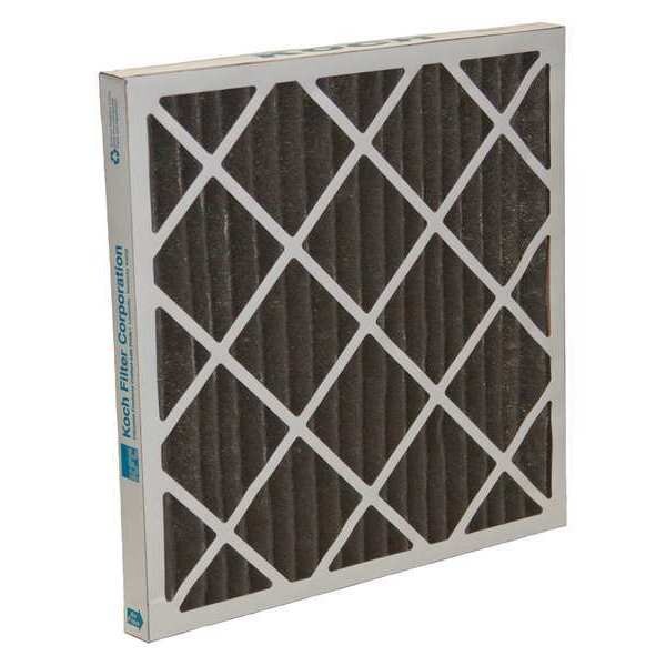 Air Systems Intl Odor Removal Pleated Air Filter, 24x24x2 , 12 PK - ASI-242C