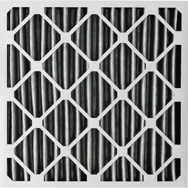 Nordic Pure 24x24x4 Plus Carbon Pleated Air Filter, High Capacity, MERV 10 - 24X24X4PM10C-1