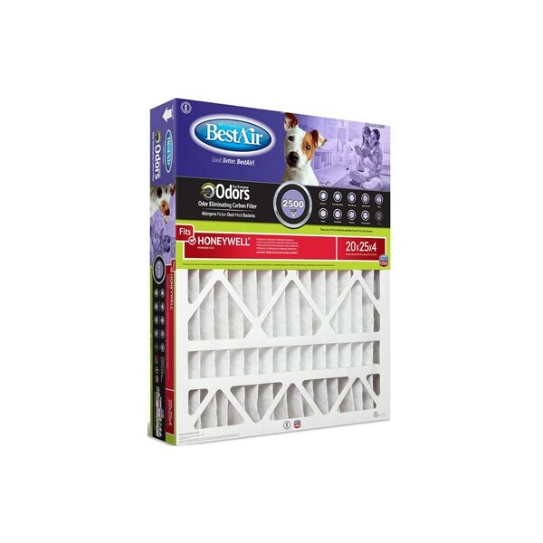Freudenberg Filtration Technologies 20x25x4 Hon Pet Pleated Air Filter - PFHW2025-11CR