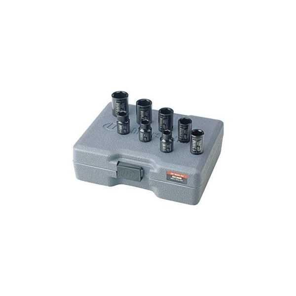 Ingersoll-Rand 8pc 3/8" SAE/METRIC COMBO SKT - IRSK3M8