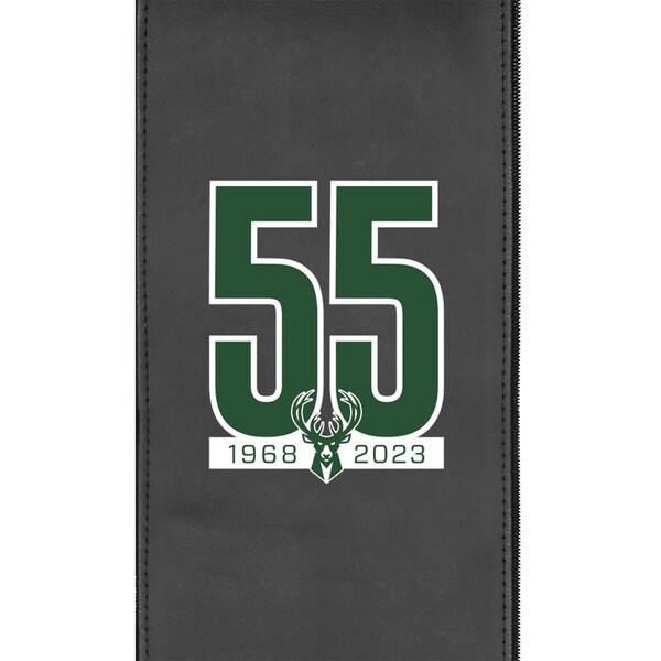 Dreamseat Bar Stool 500 with Milwaukee Bucks Team Commemorative Logo, 2PK - XZ500BSDBLK-PSNBA31054A