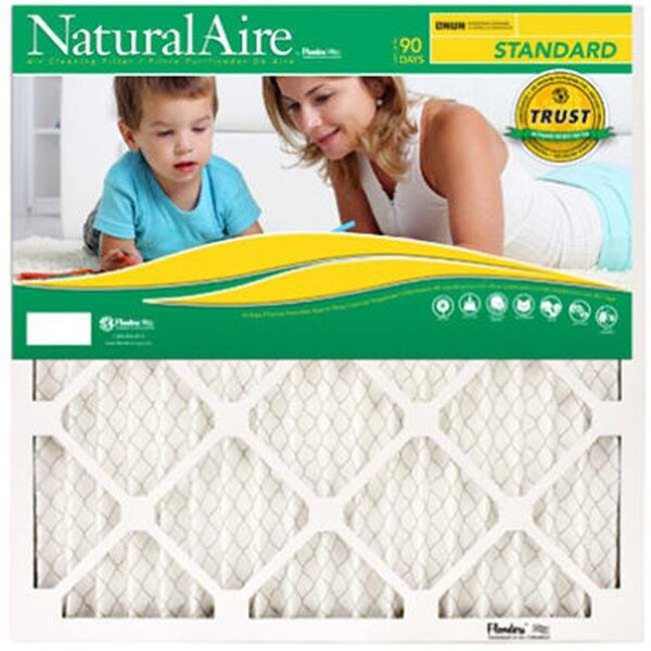Aaf Flanders Flanders 84858.011430 30x14 . NaturalAire Standard Pleated Air Filter - Pack Of 12 - 602955