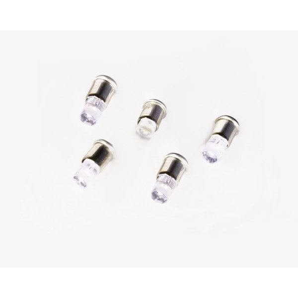 Focos de reemplazo Dialight Led - Basados en Leds T1 3/4 Midget Flange Rojo 6V P - 586-1101-101F