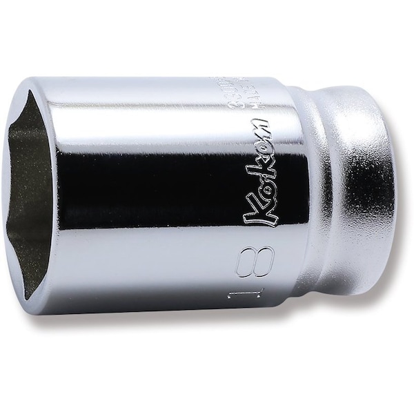 Ko-Ken Socket 18mm 6 Point 35mm Z-series 3/8 Sq. Drive - 3300XZ-18