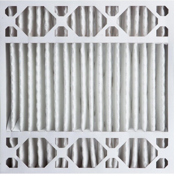 Nordic Pure 20x20x5 Pleated Air Filter, High Capacity, Electrostatically Charged Synthetic Media, MERV 14, 2 PK - 20X20X5HM14-2