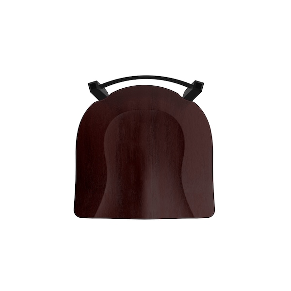 Holland Bar Stool Co 30" Low Back Swivel Bar Stool, Black Wrinkle, Dark Cherry Maple Seat - 82130BWDCMPL
