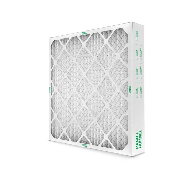 Mann+Hummel 16x20x4 Pleated Air Filter, High Capacity, Synthetic Fibers, MERV 13, 0.3-1.0 µm - 21213-041620