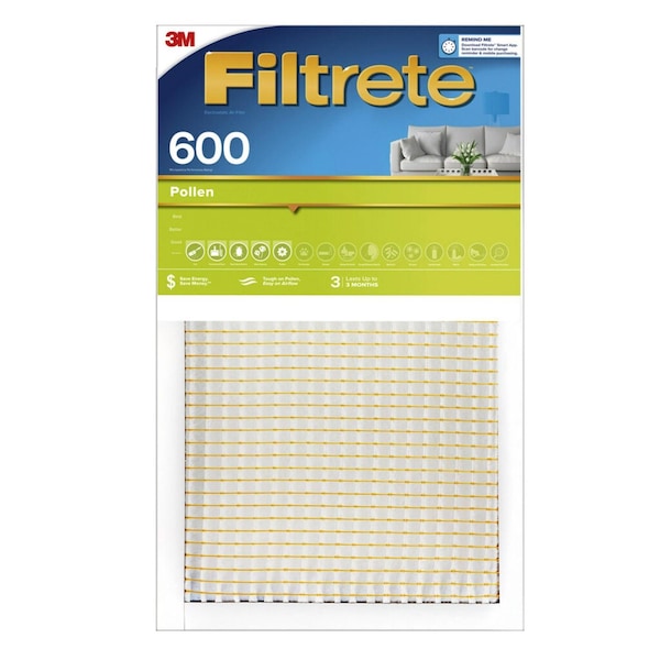 Filtrete Filtrete 12 in. W X 12 in. H X 1 in. D Fiberglass 7 MERV Pleated Air Filter 1 pk - 9880DC-6
