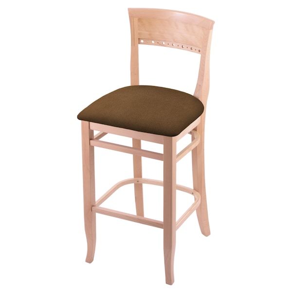Holland Bar Stool Co 30" Bar Stool, Natural Finish, Rein Thatch Seat - 316030NAT026