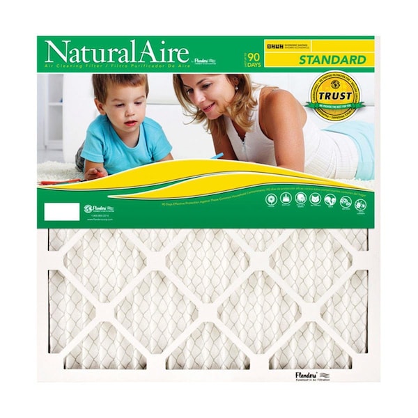 Aaf Flanders Precisionaire Standard Pleated Furnace Air Filter, 20x20x1 - FL11857