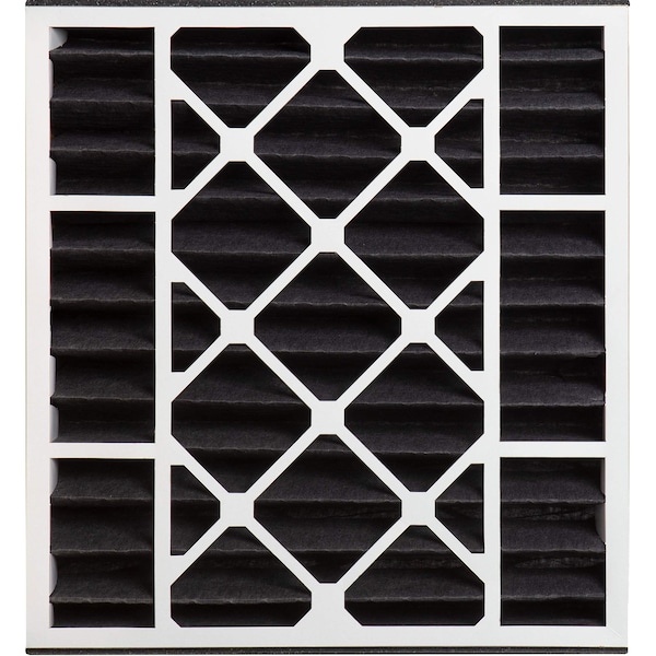 Nordic Pure 20x20x5 Pure Carbon Pleated Air Filter, High Capacity, MERV 8 - 20X20X5ABPCP-1