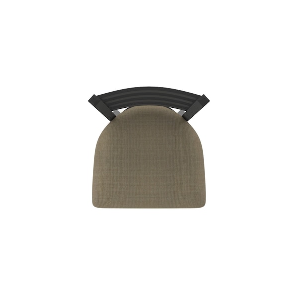 Holland Bar Stool Co 30" Stationary Bar Stool, Black Wrinkle, Graph Cork Seat - 40030BW017