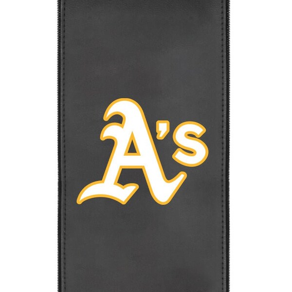 Dreamseat Bar Stool 500 with Oakland Athletics Secondary, 2PK - XZ500BSDBLK-PSMLB21091A