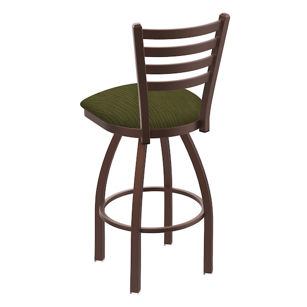 Holland Bar Stool Co 30" Swivel Bar Stool, Bronze Finish, Graph Parrot Seat - 41030BZ015