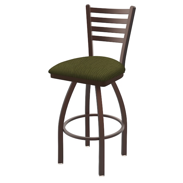 Holland Bar Stool Co 30" Swivel Bar Stool, Bronze Finish, Graph Parrot Seat - 41030BZ015