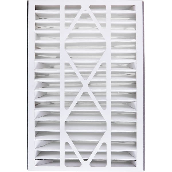 Nordic Pure 16x25x5 Pleated Air Filter, High Capacity, Electrostatically Charged Synthetic Media, MERV 12, 4 PK - 16X25X5ABM12-4