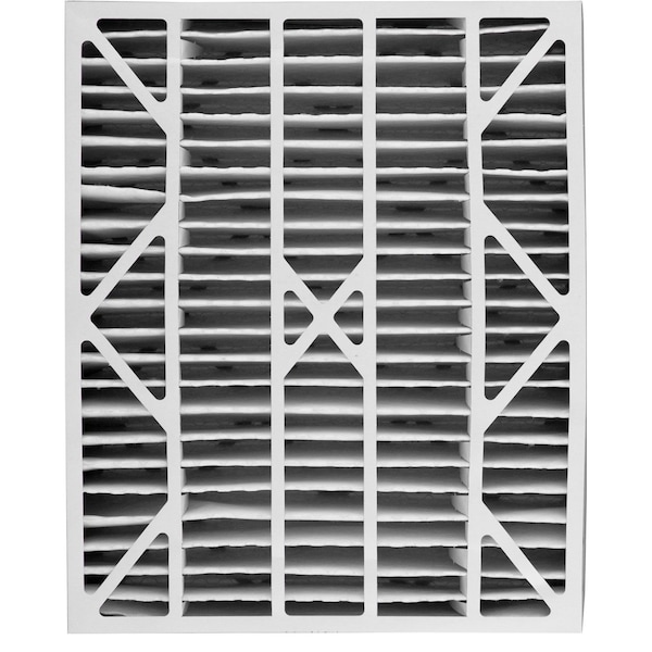 Nordic Pure 20x25x6 Pleated Air Filter, High Capacity, Electrostatically Charged Synthetic Media, MERV 10 - 20X25X6ASGM10-1
