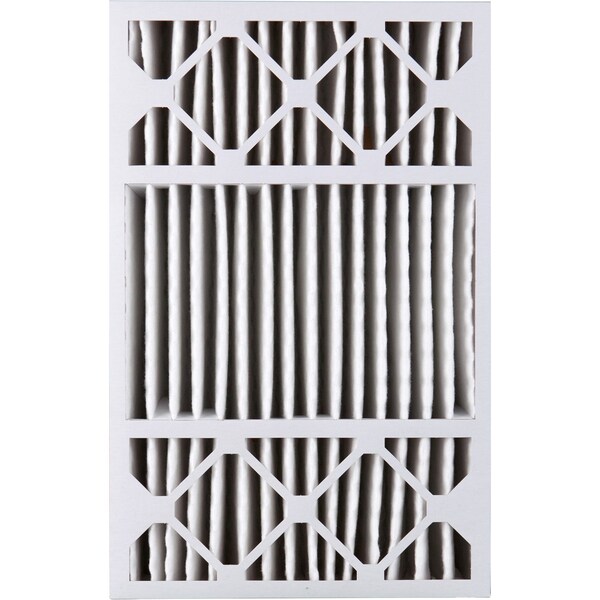 Nordic Pure 16x25x5 Plus Carbon Pleated Air Filter, High Capacity, MERV 13, 2 PK - 16X25X5HM13+C-2