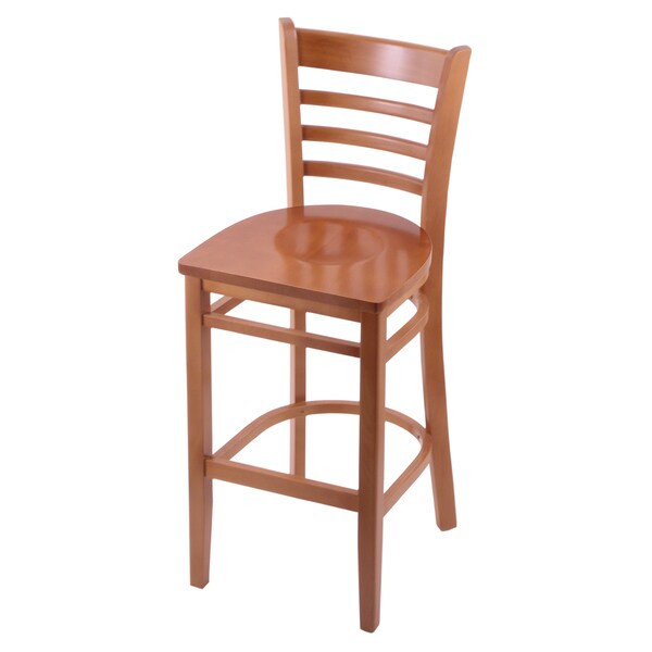 Holland Bar Stool Co 30" Bar Stool, Medium Finish, Medium Seat - 314030MEDMED