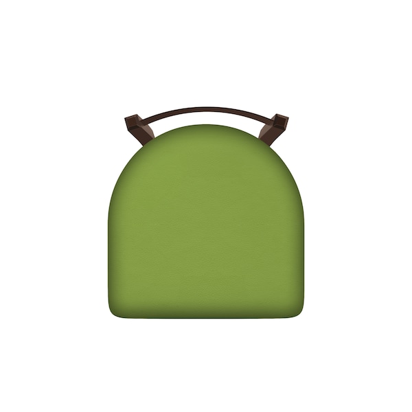 Holland Bar Stool Co 30" Low Back Swivel Bar Stool, Bronze Finish, Canter Kiwi Green Seat - 82130BZ009