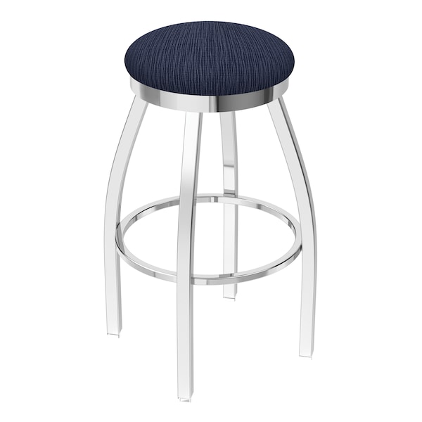 Holland Bar Stool Co 30" Swivel Bar Stool, Chrome Finish, Graph Anchor Seat - 80230CH014