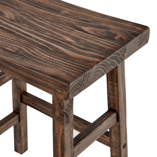 Alaterre Furniture Pomona 26"H Wood Counter Stool - AMBA2120