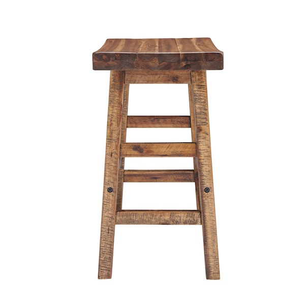 Alaterre Furniture Durango 26"H Industrial Wood Counter-Height Stool - ANDU2174