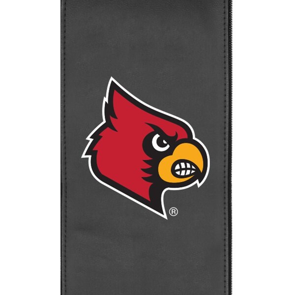 Dreamseat Swivel Bar Stool 2000 with Louisville Cardinals Logo - XZ2000BSSBLK-PSCOL13575