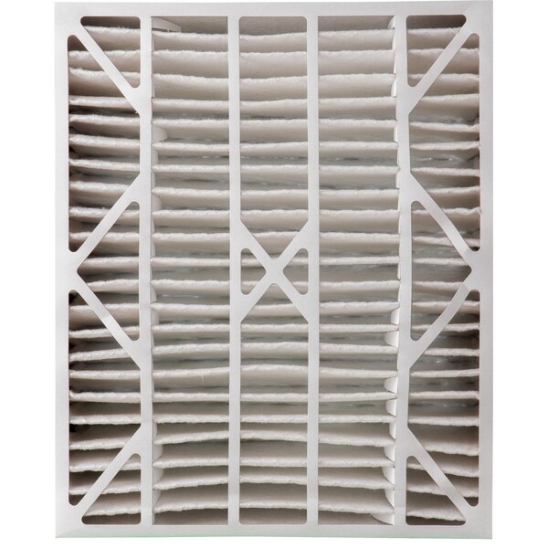 Nordic Pure 20x25x6 Plus Carbon Pleated Air Filter, High Capacity, MERV 15 - 20X25X6ASGM15+C-1