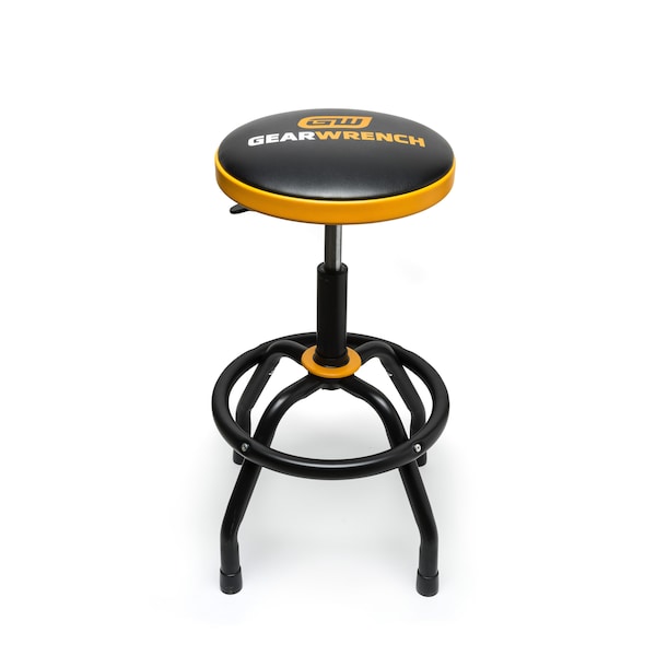 Gearwrench Adjustable Height Swivel Shop Stool 26" to 31" - 86992