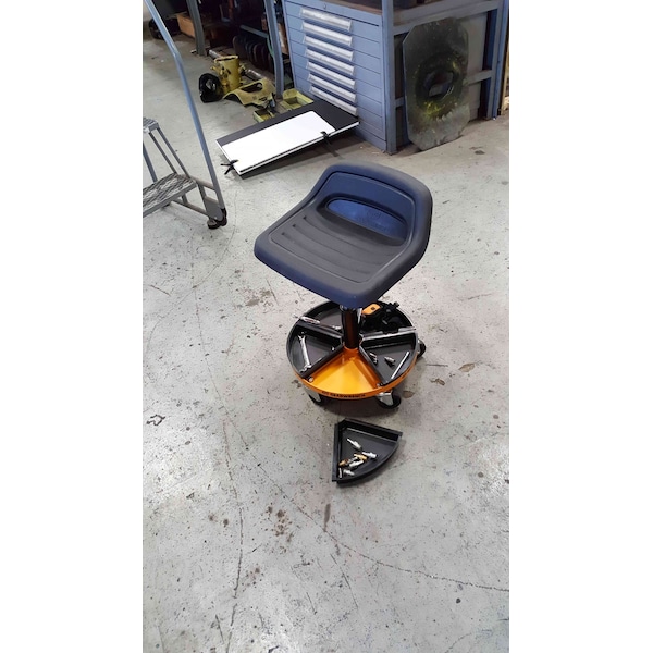 Gearwrench Adjustable Height Swivel Mechanics Seat 18" to 22" - 86994