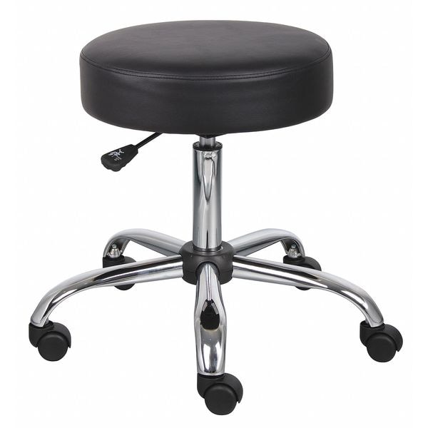 Zoro Select Medical Stool, 26-1/2" H., Steel - 453D92