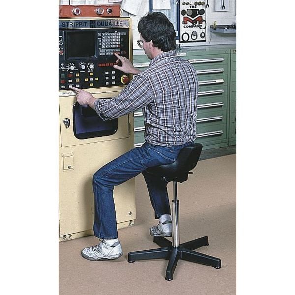 Bevco Sit Stand w/ tilt, 22-32" Seat Height, Glides only - 3505