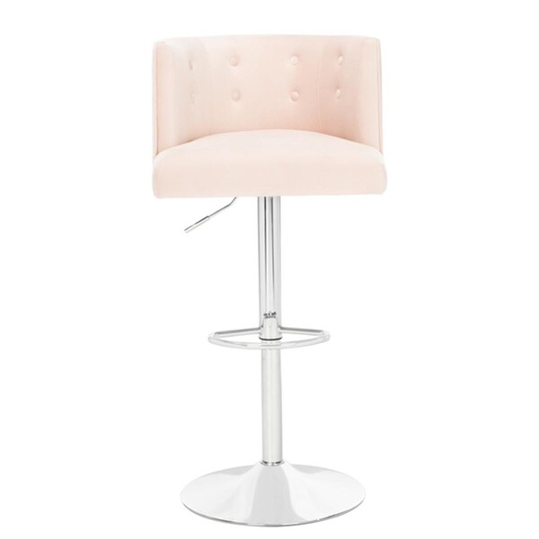 Safavieh Zayna Adjustable Barstool, Light Pink - SFV4709A
