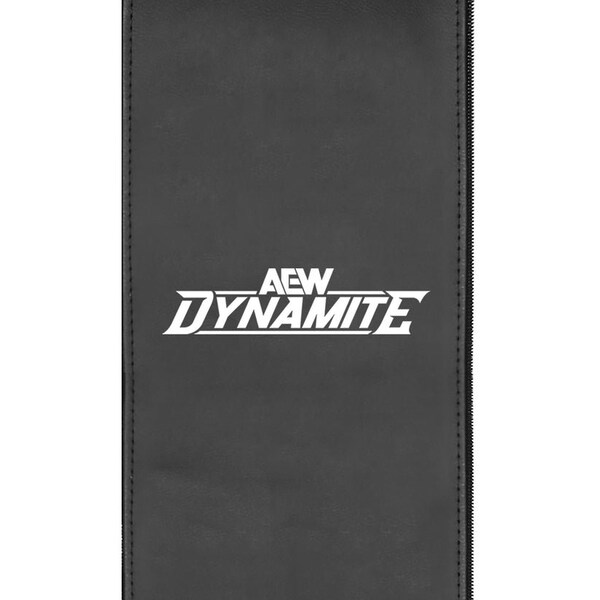 Dreamseat Swivel Bar Stool 2000 with All Elite Wrestling Dynamite White Logo - XZ2000BSSBLK-PSAEW0004