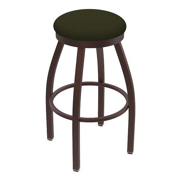 Holland Bar Stool Co 30" Swivel Bar Stool, Bronze Finish, Canter Pine Seat - 80230BZ010