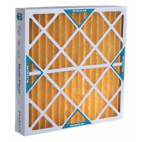 Koch Filter 18x24x4 Pleated Air Filter, High Capacity, MERV 11 - 102-500-027
