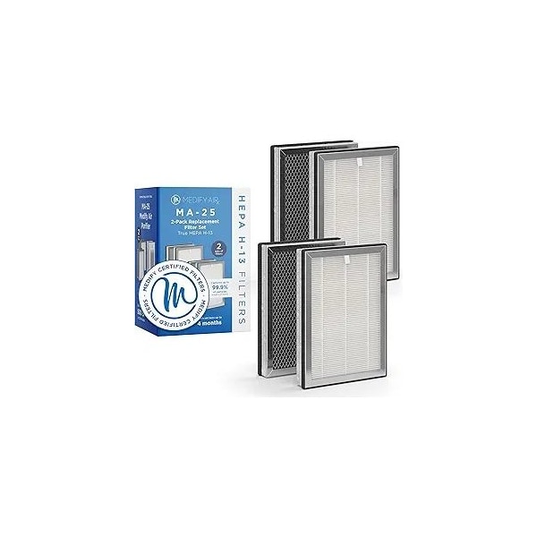 Medify Air Medify MA25 Genuine Replacement Filter 2Pack 2PK - MA-25R-2