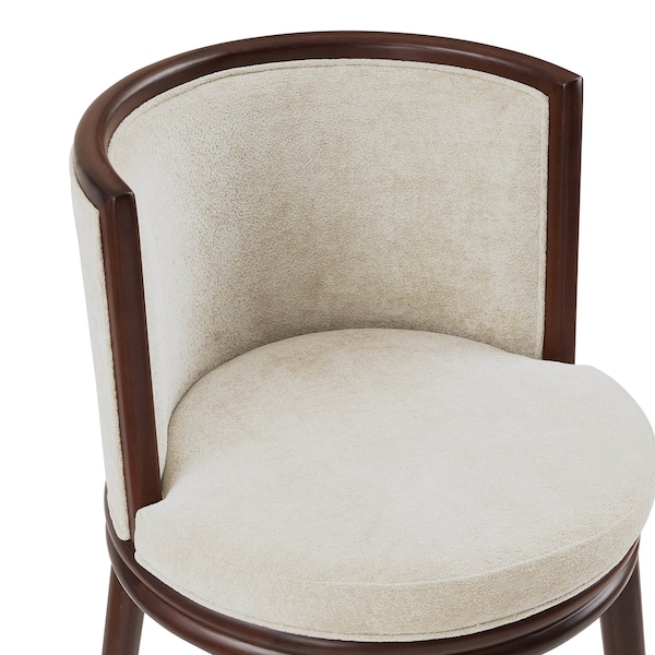 Manhattan Comfort Evalyn Barstool in Cream - Set of 3 - 3-BS024-CR