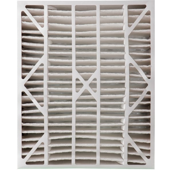 Nordic Pure 20x25x6 Plus Carbon Pleated Air Filter, High Capacity, MERV 14 - 20X25X6ASGM14+C-1