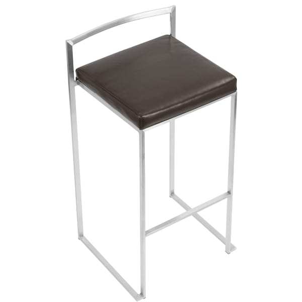 Lumisource Fuji Stacker Barstool - Set of 2 PR - BS-FUJI BN2