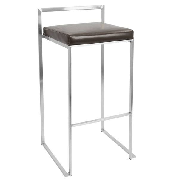 Lumisource Fuji Stacker Barstool - Set of 2 PR - BS-FUJI BN2