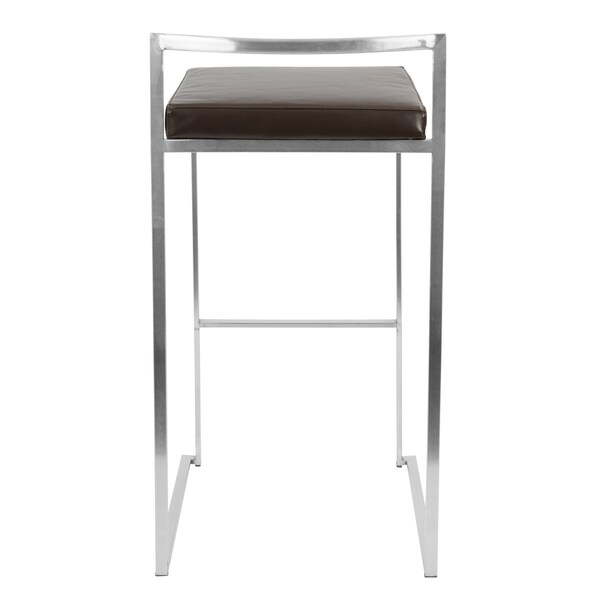 Lumisource Fuji Stacker Barstool - Set of 2 PR - BS-FUJI BN2