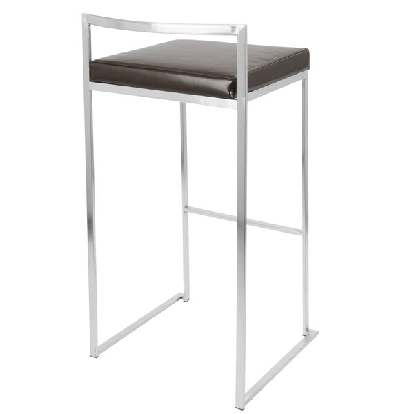 Lumisource Fuji Stacker Barstool - Set of 2 PR - BS-FUJI BN2