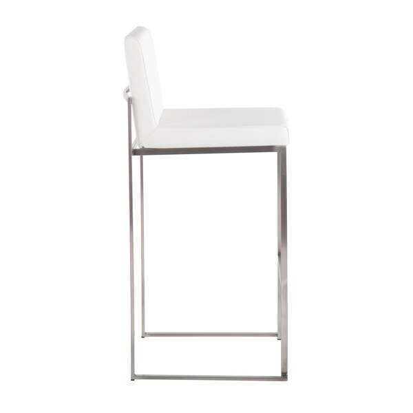 Lumisource Fuji High Back Barstool - Set of 2 PR - B30-FUJIHB SSW2