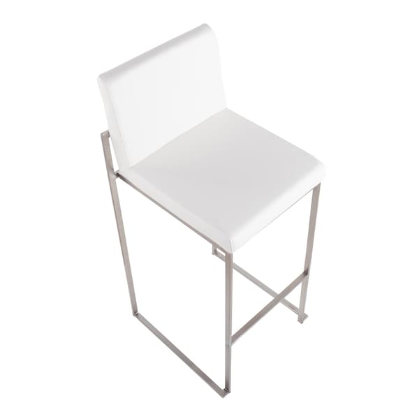 Lumisource Fuji High Back Barstool - Set of 2 PR - B30-FUJIHB SSW2