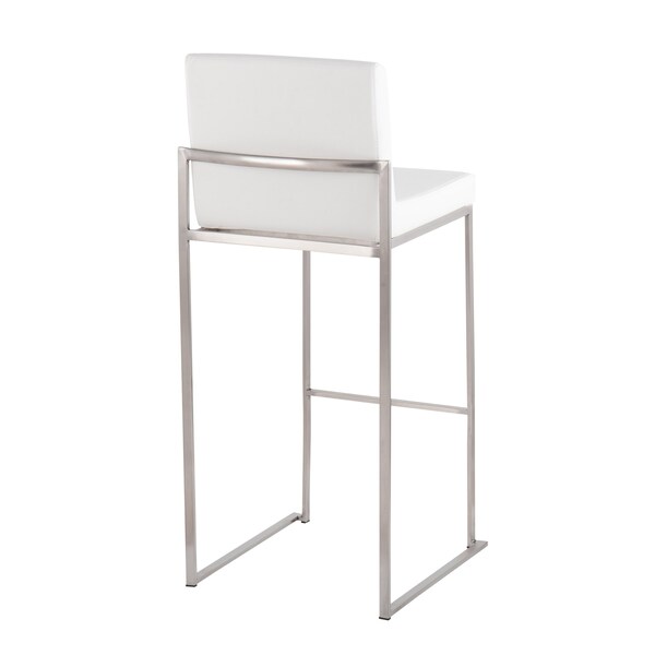 Lumisource Fuji High Back Barstool - Set of 2 PR - B30-FUJIHB SSW2
