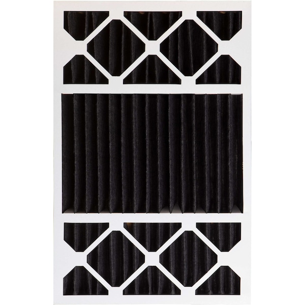 Nordic Pure 16x25x5 Pure Carbon Pleated Air Filter, High Capacity, MERV 8, 2 PK - 16X25X5HPCP-2