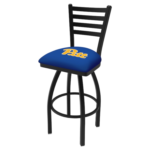 Holland Bar Stool Co 30" Chrome Penn State Swivel Bar Stool, Back - L01430PITTSB