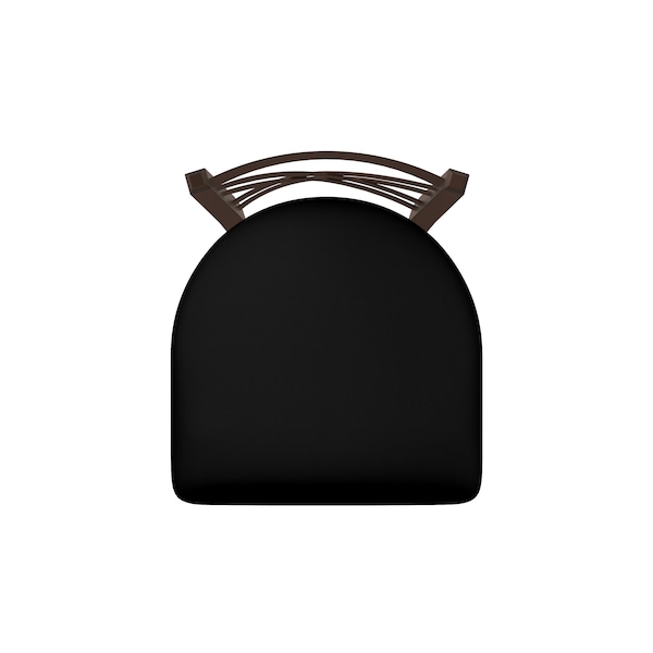 Holland Bar Stool Co 30" Swivel Bar Stool, Bronze Finish, Black Vinyl Seat - 82030BZBLKVINYL